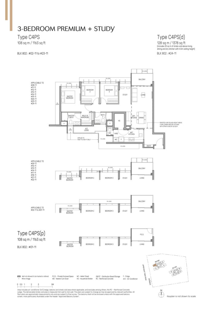 The-Myst-3-Bedroom-Premium-Study-Type-C4PS(1163sf)